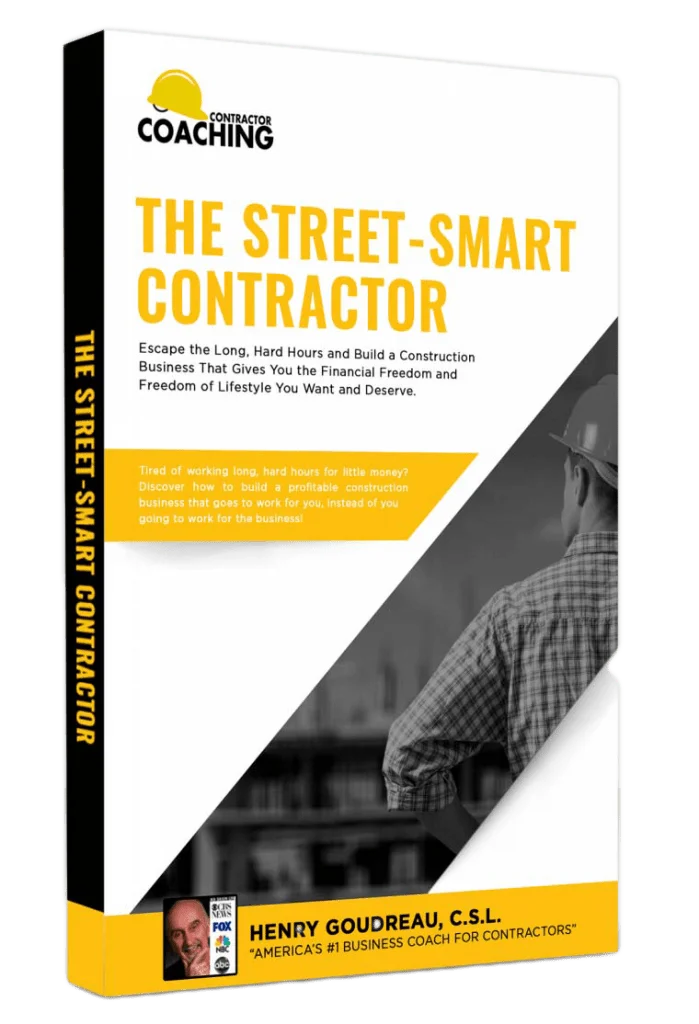 The Street-Smart Contractor free eBook by Contractor Coaching for construction business owners